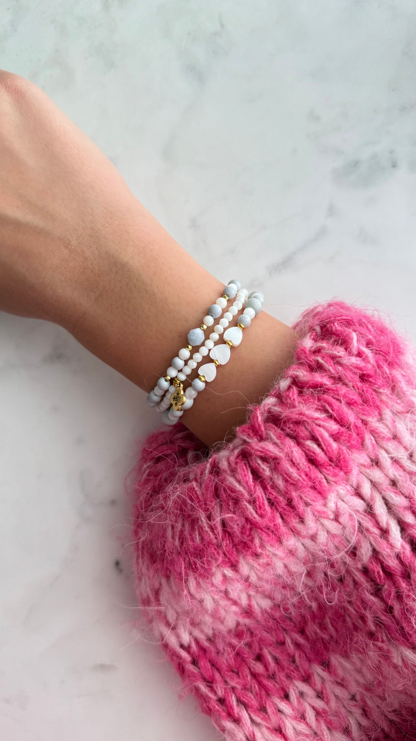 Bransoletka White Gold